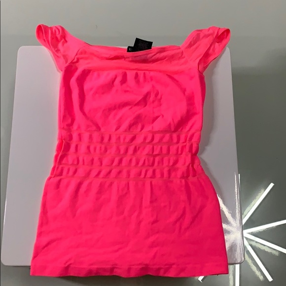 Hot pink Bebe top - Picture 1 of 2